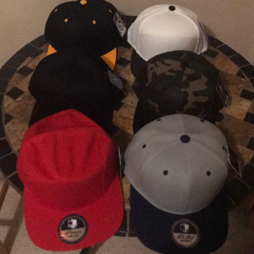 6 assorted caps bundle deal